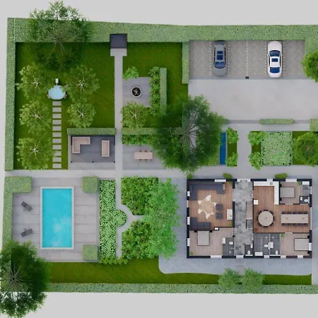 Villa Boerderij Hoeve Met Prive Zwembad | 18 Personen *