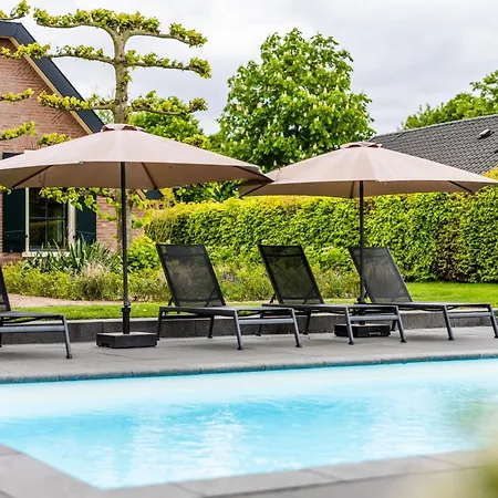 Boerderij Hoeve Met Prive Zwembad | 18 Personen 别墅 *